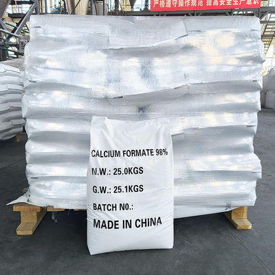 Quality 98% Calcium Formate Powder for tile adhesive / dry Mortar with best flowability factory